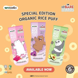 (DROPSHIP) Organic Rice Puffs We Bare Bears - NOT VALID FOR CUSTOMERS