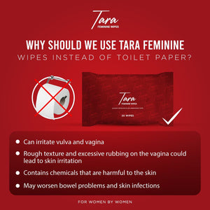 (DROPSHIP) Tara Feminine Wipes - NOT VALID FOR CUSTOMERS